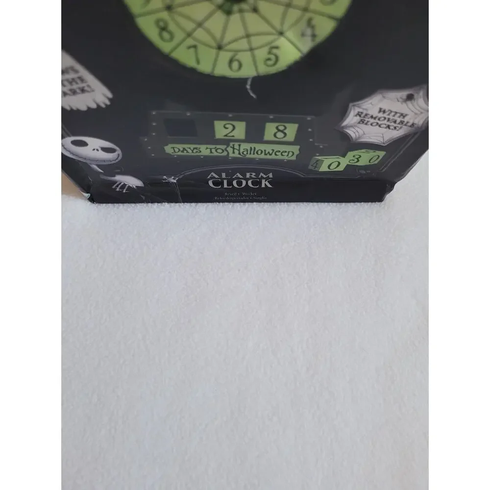 The Nightmare Before Christmas Countdown Alarm Clock - Glows In The Dark